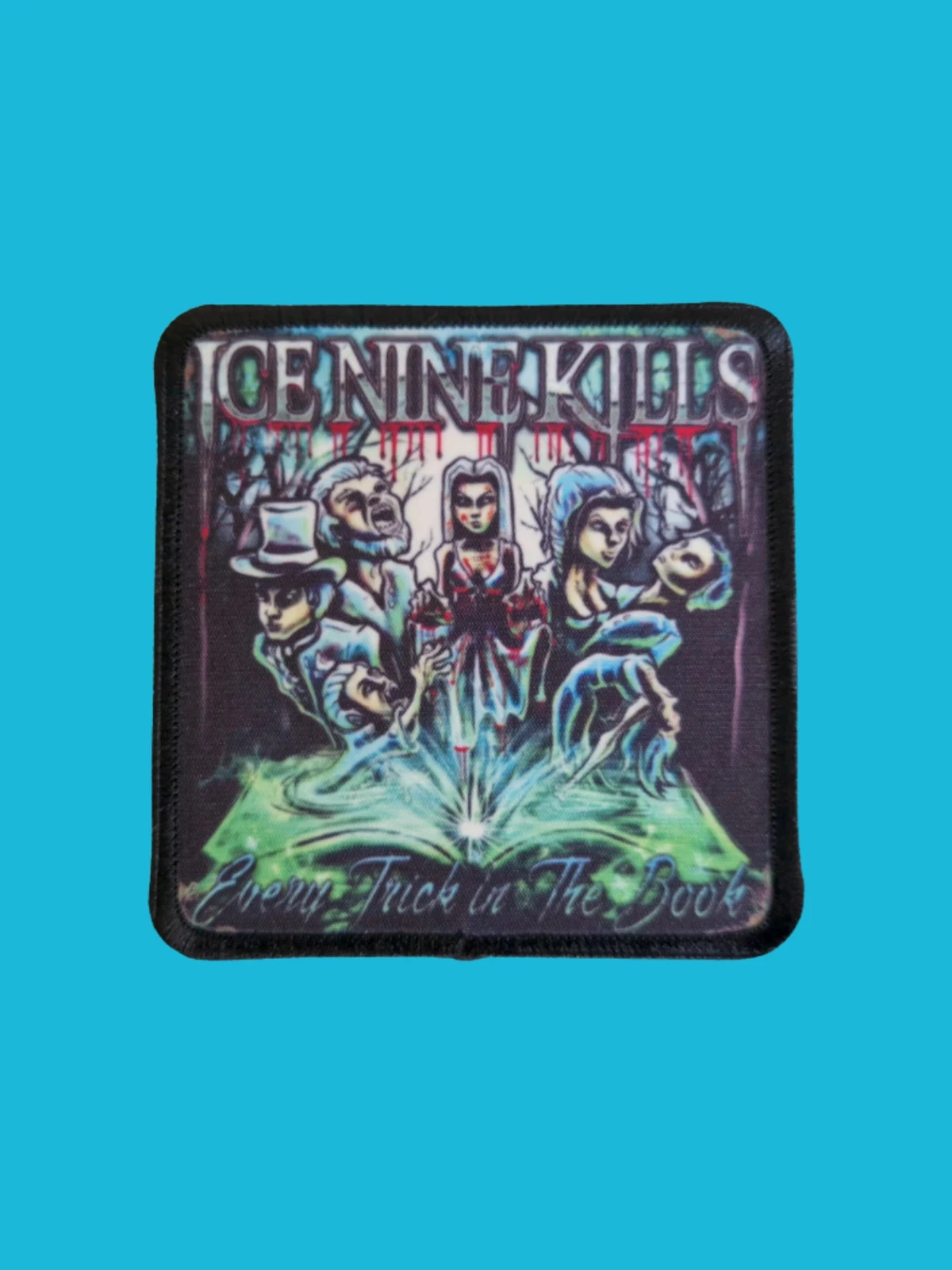 Patch Ice Nine Kills - Every Trick in the Book - Imprimé - Carré de 7,5 x 7,5 centimètres